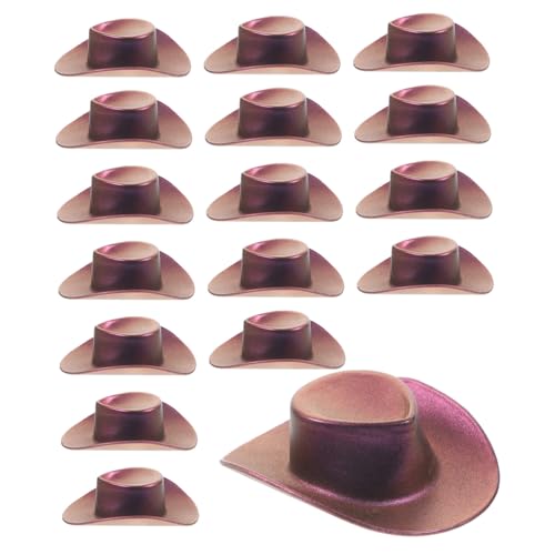 TOYANDONA 20stücke Mini Cowgirl Hüte Hübsche Miniatur Puppenhüte Für Dollhouse Deko Für Western-themenpartys Und Kreative Bastelprojekte TOYANDONA 20stücke Mini Cowgirl Hüte Hübsche Miniatur Puppenhüte Für Dollhouse Deko Für Western-themenpartys Und Kreative Bastelprojekte von TOYANDONA
