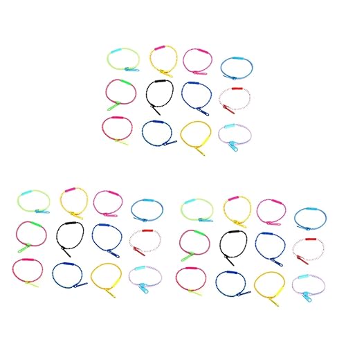 TOYANDONA 216 twocolors two colors party mitgebsel wedding freundschaftsarmbänder spielzeug Reißverschluss-Armband-Partybevorzugung Armband für die Party Persönlichkeit Geschenk von TOYANDONA