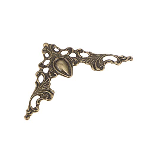 TOYANDONA 24 STK Bucheckern Retro Tischständer Antike Bücher Brusteckenschutz Treppe Ecke Eckenschutz Metall Eisen-eckdreieck Zierleiste Metalleckenschutz Schutzhülle Baby Bücherecke TOYANDONA 24 STK Bucheckern Retro Tischständer Antike Bücher Brusteckenschutz Treppe Ecke Eckenschutz Metall Eisen-eckdreieck Zierleiste Metalleckenschutz Schutzhülle Baby Bücherecke von TOYANDONA