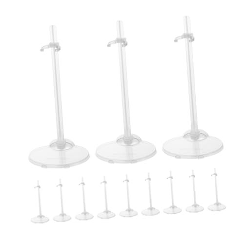 TOYANDONA 24 Stück Puppenständer Stützständer Für Puppen Actionfiguren Stehen Puppenanzeigestand Puppe Steht Zur Anzeige Actionfigurenhalter Actionfigurenständer Plastik Transparent TOYANDONA 24 Stück Puppenständer Stützständer Für Puppen Actionfiguren Stehen Puppenanzeigestand Puppe Steht Zur Anzeige Actionfigurenhalter Actionfigurenständer Plastik Transparent von TOYANDONA
