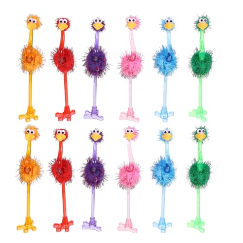 TOYANDONA 24st Cartoon-tierstift Straußenstifte Flamingo-Kugelschreiber Einhorn Stift Neuartige Flauschige Stifte Flauschiger Stift Lustige Stifte Süße Stifte Flamingo-stifte Plastik TOYANDONA 24st Cartoon-tierstift Straußenstifte Flamingo-Kugelschreiber Einhorn Stift Neuartige Flauschige Stifte Flauschiger Stift Lustige Stifte Süße Stifte Flamingo-stifte Plastik von TOYANDONA