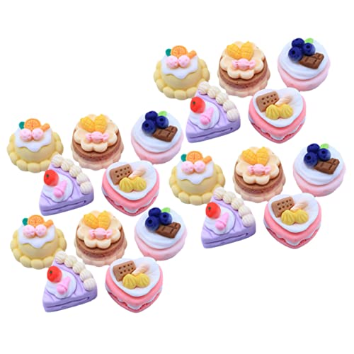 TOYANDONA 25 Stück Kuchen- Aus Kunstharz Formen Für Die Schmuckherstellung Handyhülle von TOYANDONA