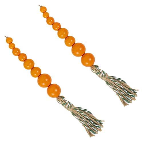 TOYANDONA 2St Karottenperlen dekorative Perlen Jutegarn Perlen-Kit Bindfäden für Bastelarbeiten Schnurseil fensterdekoration fensterpolster Osterdeko farbige Perlen Karotten hölzern Orange TOYANDONA 2St Karottenperlen dekorative Perlen Jutegarn Perlen-Kit Bindfäden für Bastelarbeiten Schnurseil fensterdekoration fensterpolster Osterdeko farbige Perlen Karotten hölzern Orange von TOYANDONA