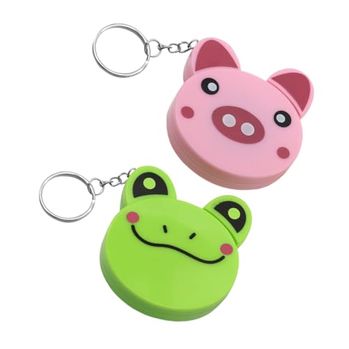TOYANDONA 2St Maßband für Kindermaßband Tiermaßband Flexibles Maßband Cartoon Maßband Entzückendes einziehbares Klebeband für einziehbares Maßband zum Nähen Rostfreier Stahl TOYANDONA 2St Maßband für Kindermaßband Tiermaßband Flexibles Maßband Cartoon Maßband Entzückendes einziehbares Klebeband für einziehbares Maßband zum Nähen Rostfreier Stahl von TOYANDONA