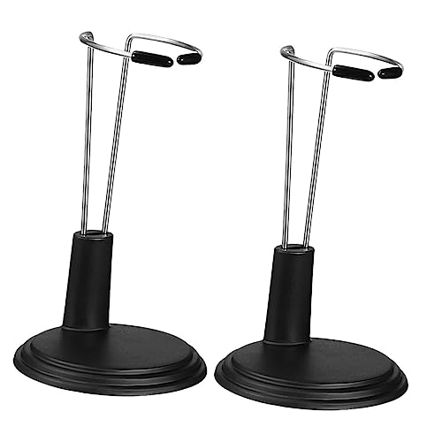 TOYANDONA Puppen-präsentationsständer 2-teilig Puppenständer Stabiler PVC-Edelstahl Flacher Boden Für Einfache Platzierung Und Präsentation von TOYANDONA