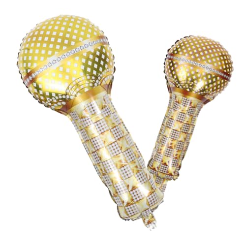 TOYANDONA Glänzende Luftballons Aus Aluminiumfolie 2er-pack Partydekorationen Für Geburtstagsfeiern TOYANDONA Glänzende Luftballons Aus Aluminiumfolie 2er-pack Partydekorationen Für Geburtstagsfeiern von TOYANDONA