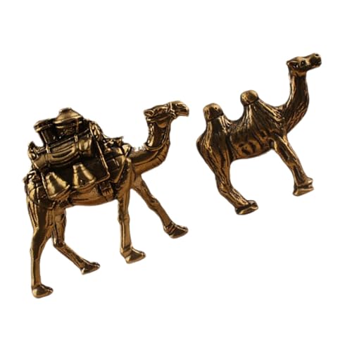 TOYANDONA 2stücke Vintage Kamel Ornamente Realistische Tierfiguren Für Eid Mubarak Dekorationen Wüsten-Szene Sammlerstücke Für Stilvolle Wohnräume Und Feiertagsfeiern TOYANDONA 2stücke Vintage Kamel Ornamente Realistische Tierfiguren Für Eid Mubarak Dekorationen Wüsten-Szene Sammlerstücke Für Stilvolle Wohnräume Und Feiertagsfeiern von TOYANDONA