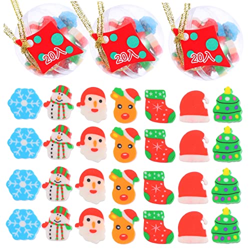 TOYANDONA Realistische 3d-weihnachts-radiergummis 3er-set Für Kinder Weihnachtsparty Gastgeschenke Weihnachtsdeko TOYANDONA Realistische 3d-weihnachts-radiergummis 3er-set Für Kinder Weihnachtsparty Gastgeschenke Weihnachtsdeko von TOYANDONA