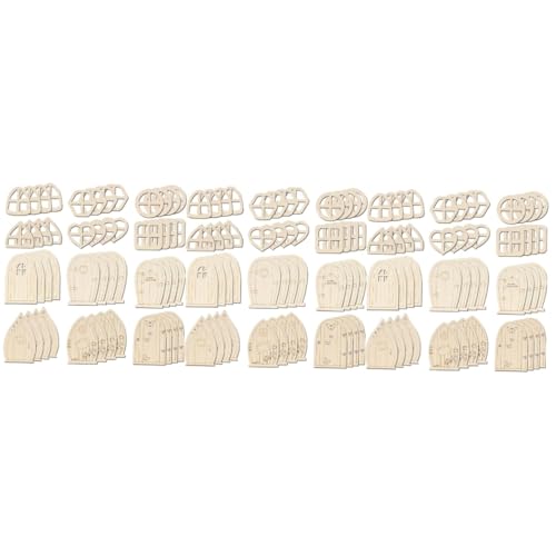 TOYANDONA 3 Sätze Hölzerne Feen -tür Feengartentüren Mini Feenhafte Gartentür Unvollendet Feenhäuser Für Den Garten Feentür Holzscheiben Diy-gartentüren Graffiti-zubehör Khaki 48 Stück * 3 TOYANDONA 3 Sätze Hölzerne Feen -tür Feengartentüren Mini Feenhafte Gartentür Unvollendet Feenhäuser Für Den Garten Feentür Holzscheiben Diy-gartentüren Graffiti-zubehör Khaki 48 Stück * 3 von TOYANDONA