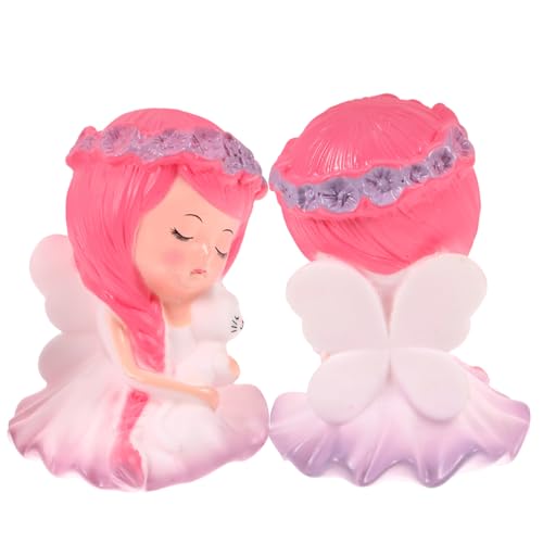 TOYANDONA 3 Sätze Niedliche Geburtstagskuchen Dekore Mädchen Statue Tortenornamente Mit Blumenkranz Design Für Kuchen Und Raumdekoration 2 Stück * 3 TOYANDONA 3 Sätze Niedliche Geburtstagskuchen Dekore Mädchen Statue Tortenornamente Mit Blumenkranz Design Für Kuchen Und Raumdekoration 2 Stück * 3 von TOYANDONA