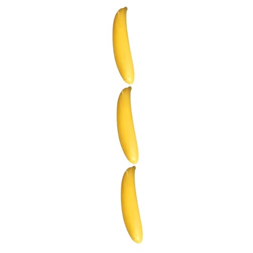 TOYANDONA Spielzeuge 3 Stk spielzeug Bananenstütze anzeigen Bananen-Requisiten PVC-Bananenstützen Frucht Requisiten aufblasbar Hammer Kinderbildungsrequisit von TOYANDONA