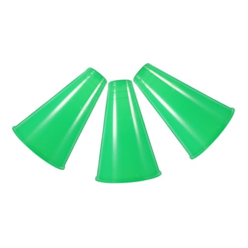 TOYANDONA 3 Stück Outdoor -Lautsprecher Megaphon-Lautsprecher Prost Party-Krachmacher Party-Jubelspielzeug Prop Spiel Horn Megafon-Requisite Teamgeistzubehör pp Grün TOYANDONA 3 Stück Outdoor -Lautsprecher Megaphon-Lautsprecher Prost Party-Krachmacher Party-Jubelspielzeug Prop Spiel Horn Megafon-Requisite Teamgeistzubehör pp Grün von TOYANDONA