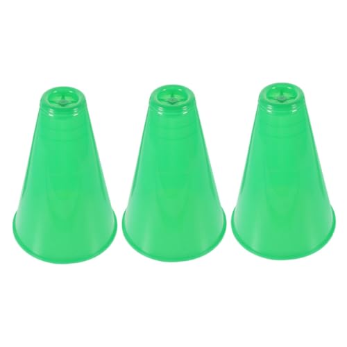 TOYANDONA 3 Stück Outdoor -Lautsprecher Trompeten Fußballpartygunst Party-Megafone Teamgeistzubehör Megafon-Requisite Tragbares Hornspielzeug aus Kunststoff Spiel Horn pp Grün TOYANDONA 3 Stück Outdoor -Lautsprecher Trompeten Fußballpartygunst Party-Megafone Teamgeistzubehör Megafon-Requisite Tragbares Hornspielzeug aus Kunststoff Spiel Horn pp Grün von TOYANDONA