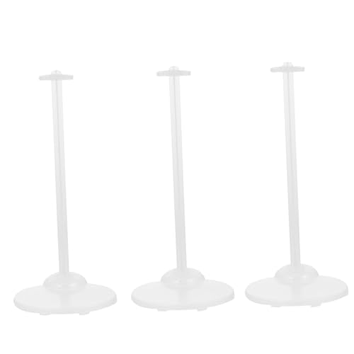 TOYANDONA 3 Stück Teiliges Transparentes Puppenständer aus Langlebigem Stabile Halterungen für Verschiedene Puppengrößen Praktische Displayständer zum Sicheren Präsentieren und Schutz Ihrer TOYANDONA 3 Stück Teiliges Transparentes Puppenständer aus Langlebigem Stabile Halterungen für Verschiedene Puppengrößen Praktische Displayständer zum Sicheren Präsentieren und Schutz Ihrer von TOYANDONA