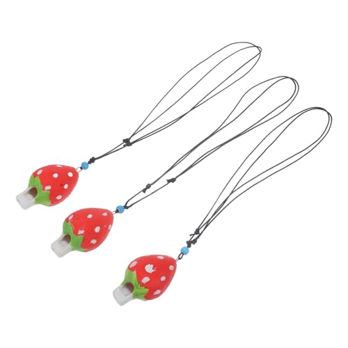 TOYANDONA 3 Teilige Erdbeer Halskette Für Kindergeschenke Für Kleinkinder Musikinstrumente Für Kleinkinder Die Nervigsten Spielzeuge Kleinkindspielzeug Blockflöteninstrument Für TOYANDONA 3 Teilige Erdbeer Halskette Für Kindergeschenke Für Kleinkinder Musikinstrumente Für Kleinkinder Die Nervigsten Spielzeuge Kleinkindspielzeug Blockflöteninstrument Für von TOYANDONA