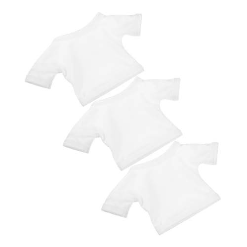 TOYANDONA 3 Teiliges Puppenkleid Puppen Puppenkleidung Für Actionfiguren Stofftierkleidung Puppenhemd Bärenkleidung Bärenhemden Kleidung Für Stofftiere Tierhemd Stoff Weiß TOYANDONA 3 Teiliges Puppenkleid Puppen Puppenkleidung Für Actionfiguren Stofftierkleidung Puppenhemd Bärenkleidung Bärenhemden Kleidung Für Stofftiere Tierhemd Stoff Weiß von TOYANDONA