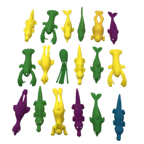 TOYANDONA 30 Stück Teiliges TPR Finger Tierischem Schleuderdesign Dehnbar und Sicher für Lustiges Indoor als Party mitgebsel für Mädchen und Jungen TOYANDONA 30 Stück Teiliges TPR Finger Tierischem Schleuderdesign Dehnbar und Sicher für Lustiges Indoor als Party mitgebsel für Mädchen und Jungen von TOYANDONA