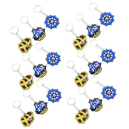 TOYANDONA 30 Stück Weiche PVC Taschenanhänger für Partygeschenke und Klassenzimmerpreise mit Detaillierten Piratendesigns für Sommer Events und Schulprojekte TOYANDONA 30 Stück Weiche PVC Taschenanhänger für Partygeschenke und Klassenzimmerpreise mit Detaillierten Piratendesigns für Sommer Events und Schulprojekte von TOYANDONA