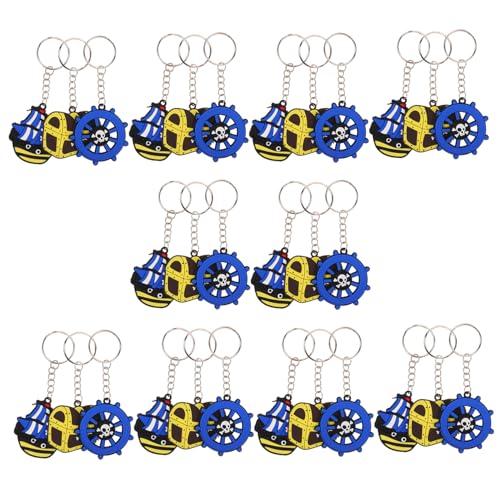 TOYANDONA 30 Stück Weiche Schlüsselringe mit Schatztruhe und Schwertanhänger Partygeschenke für Rucksäcke und Klassenzimmerpreise TOYANDONA 30 Stück Weiche Schlüsselringe mit Schatztruhe und Schwertanhänger Partygeschenke für Rucksäcke und Klassenzimmerpreise von TOYANDONA