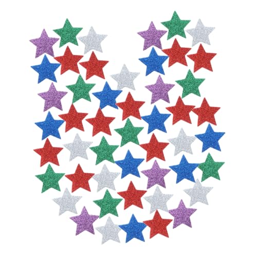 TOYANDONA 300 Stück Teiliges Glitter Stern Sticker aus Langlebigem Schaumstoff Selbstklebend für DIY Bastelarbeiten Kinderhandwerk Dekoration und Geschenke TOYANDONA 300 Stück Teiliges Glitter Stern Sticker aus Langlebigem Schaumstoff Selbstklebend für DIY Bastelarbeiten Kinderhandwerk Dekoration und Geschenke von TOYANDONA