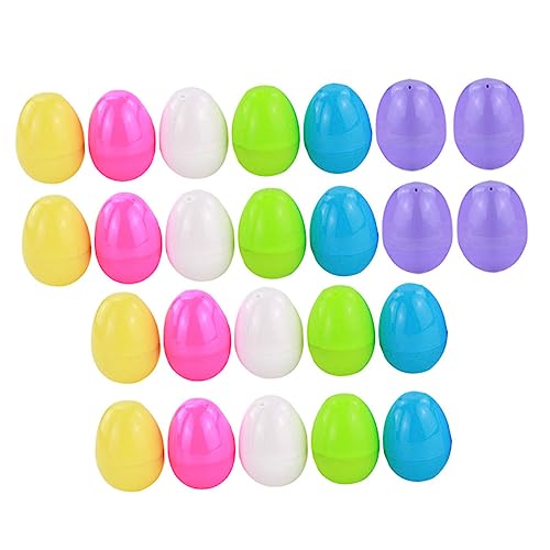 TOYANDONA 36 Stück Osterei Form Eierspielzeug Kindereier Passendes Ei Mini -eier Muscheln Bunt Farbe Leeres Ei Eierdekorationen Leere Eier Plastik Zufällige Farbe TOYANDONA 36 Stück Osterei Form Eierspielzeug Kindereier Passendes Ei Mini -eier Muscheln Bunt Farbe Leeres Ei Eierdekorationen Leere Eier Plastik Zufällige Farbe von TOYANDONA