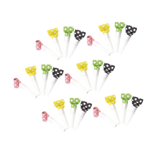 TOYANDONA 36 Stück Pfeifen aus Drachenblasenpapier Partypfeife Party bläst Hörner Jubelnde Requisiten Geburtstagspfeife Party Noisemaker Cheerleader pfeifen Plastik TOYANDONA 36 Stück Pfeifen aus Drachenblasenpapier Partypfeife Party bläst Hörner Jubelnde Requisiten Geburtstagspfeife Party Noisemaker Cheerleader pfeifen Plastik von TOYANDONA