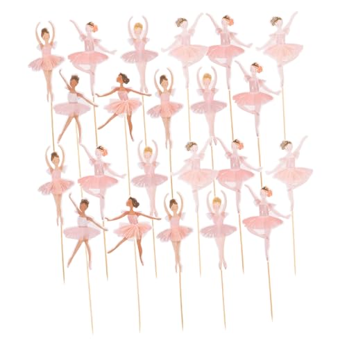 TOYANDONA 36 Stück Teiliges Ballerina Cake Toppers Ballett Mädchen Tortendeko mit Ballettschuh Picks Dreidimensional für Shower Geburtstagsparty Kuchen Dekoration TOYANDONA 36 Stück Teiliges Ballerina Cake Toppers Ballett Mädchen Tortendeko mit Ballettschuh Picks Dreidimensional für Shower Geburtstagsparty Kuchen Dekoration von TOYANDONA