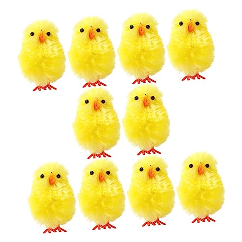 TOYANDONA 36 Stück Teiliges Deko Realistische Gelbe Hühner Figuren Frühlingshafte Tischdekoration für Ostern Party und Atmosphäre Vielseitig für Fenster und Heimgestaltung TOYANDONA 36 Stück Teiliges Deko Realistische Gelbe Hühner Figuren Frühlingshafte Tischdekoration für Ostern Party und Atmosphäre Vielseitig für Fenster und Heimgestaltung von TOYANDONA