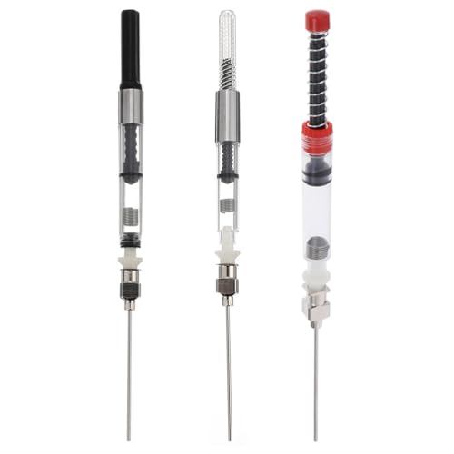 TOYANDONA 3pcs Füllfederhalter Konverter 3. 4 und 2. 6Converter für Standard Füllhalter zum Nachfüllen aus dem Tintenglas Steckkonverter für Füller diverser Hersteller TOYANDONA 3pcs Füllfederhalter Konverter 3. 4 und 2. 6Converter für Standard Füllhalter zum Nachfüllen aus dem Tintenglas Steckkonverter für Füller diverser Hersteller von TOYANDONA