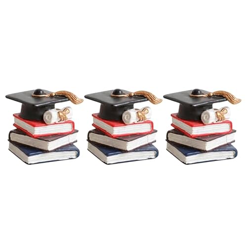 TOYANDONA 3st Abschlusstorte Dekorieren Cupcake-pick Der Klasse 2024 Abschlusstorteneinlage Cupcake-picks Zum Abschluss Cupcake-topper Zum Abschluss 2024 Ornamente Kuchen Student von TOYANDONA