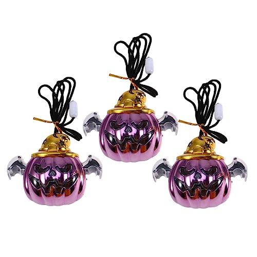 TOYANDONA Halskette mit Kürbislaterne Leuchtender Kürbisanhänger Elegante Blinkende Halskette für Partys TOYANDONA Halskette mit Kürbislaterne Leuchtender Kürbisanhänger Elegante Blinkende Halskette für Partys von TOYANDONA