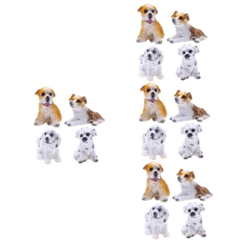 TOYANDONA 4 Sätze Simulationshund Welpe Cupcake-topper Mit Hund Tierfiguren Miniaturfiguren Minifiguren Für Gastgeschenke Für Hunde Realistischer Hund Harz 4 Stück * 4 TOYANDONA 4 Sätze Simulationshund Welpe Cupcake-topper Mit Hund Tierfiguren Miniaturfiguren Minifiguren Für Gastgeschenke Für Hunde Realistischer Hund Harz 4 Stück * 4 von TOYANDONA