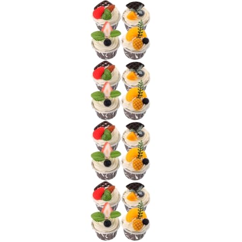 TOYANDONA 4 Sätze Simuliertes Weiches Kunstei Kuchen-modell Lebensechte Gefälschte Kuchen Zuverlässiger Kuchen Kuchenmodelle Foto-requisiten Tischdekoration Für Torten Pu 4 Stück * 4 TOYANDONA 4 Sätze Simuliertes Weiches Kunstei Kuchen-modell Lebensechte Gefälschte Kuchen Zuverlässiger Kuchen Kuchenmodelle Foto-requisiten Tischdekoration Für Torten Pu 4 Stück * 4 von TOYANDONA