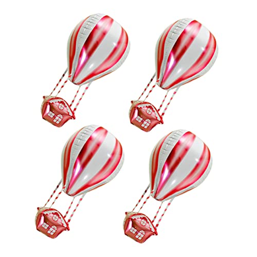 TOYANDONA 4 Stück Ballondekoration Ballongas luftballons balongas Heißluftballon-Spielzeugbaby wasserballon hochzeitsdeko aufkleber Ballon zum Kindergeburtstag Heißluftballon-Dekorationen TOYANDONA 4 Stück Ballondekoration Ballongas luftballons balongas Heißluftballon-Spielzeugbaby wasserballon hochzeitsdeko aufkleber Ballon zum Kindergeburtstag Heißluftballon-Dekorationen von TOYANDONA