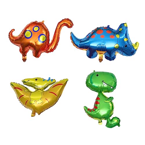 TOYANDONA 4 Stück Dinosaurier-ballon Große Luftballons Folienballons Dinosaurier-dekorationen Ballons Für Die Dekoration Jumbo-ballons Luftballons Für Dinosaurier-party Aluminiumfolie TOYANDONA 4 Stück Dinosaurier-ballon Große Luftballons Folienballons Dinosaurier-dekorationen Ballons Für Die Dekoration Jumbo-ballons Luftballons Für Dinosaurier-party Aluminiumfolie von TOYANDONA