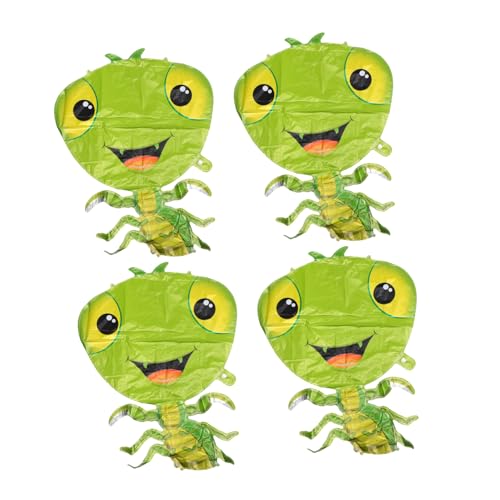 TOYANDONA 4 Stück Insektenballon Luftballons in Tierform Party Dekorativ Ballon Tierballons Dschungel Tiere Urlaub Weiß Mehrfarbig Led Folienballons Für Blau Green Aluminiumfolie TOYANDONA 4 Stück Insektenballon Luftballons in Tierform Party Dekorativ Ballon Tierballons Dschungel Tiere Urlaub Weiß Mehrfarbig Led Folienballons Für Blau Green Aluminiumfolie von TOYANDONA