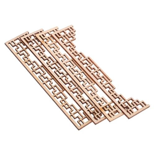 TOYANDONA 4 Stück Miniatur Holz Onlays Chinesische Architektur Holzträger Modelle Unbehandelt DIY Sandtisch Zubehör Puppenhaus Verzierungen TOYANDONA 4 Stück Miniatur Holz Onlays Chinesische Architektur Holzträger Modelle Unbehandelt DIY Sandtisch Zubehör Puppenhaus Verzierungen von TOYANDONA