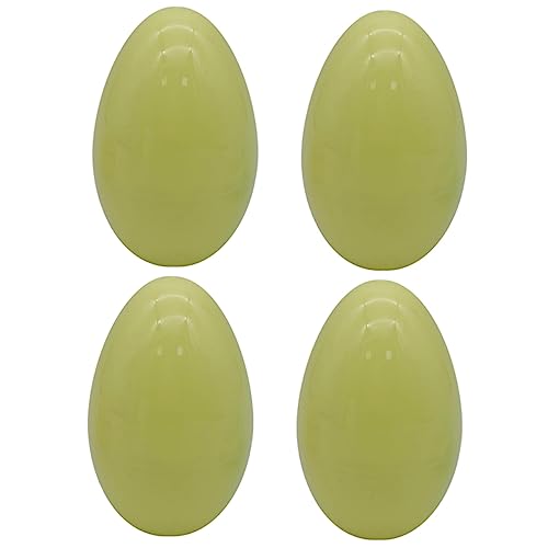 TOYANDONA 4 Stück Ostereier Party Mini Für Dekorationen Jagd Jumbo Leer Kreative Eierverpackung Eierschale Aus Kunststoff Deko-ei Osterzubehör Osterspielzeug Plastik von TOYANDONA