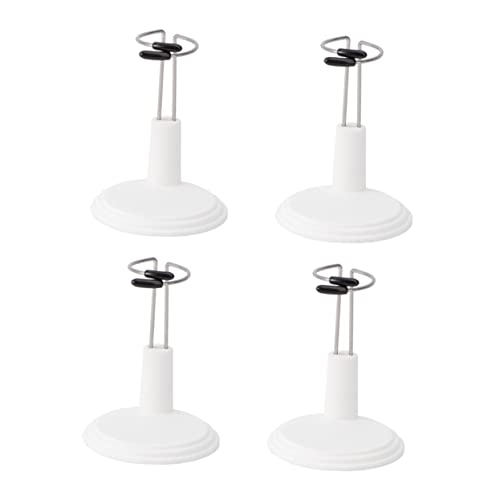 TOYANDONA 4 Stück Puppenständer Weiß Tragbar Kreativer Bärenhalter Doll Support Rack für Aufbewahrung und Display von Spielzeugmodellen Zuhause TOYANDONA 4 Stück Puppenständer Weiß Tragbar Kreativer Bärenhalter Doll Support Rack für Aufbewahrung und Display von Spielzeugmodellen Zuhause von TOYANDONA