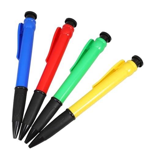TOYANDONA 4 Stück Riesenkugelschreiber bürobedarf lustig witzige Geschenkideen Cartoon-Armbänder Füllstift für runde Perlen Malvorlagen Klassenzimmer-Strumpffüller Cartoon-Kugelschreiber Abs TOYANDONA 4 Stück Riesenkugelschreiber bürobedarf lustig witzige Geschenkideen Cartoon-Armbänder Füllstift für runde Perlen Malvorlagen Klassenzimmer-Strumpffüller Cartoon-Kugelschreiber Abs von TOYANDONA