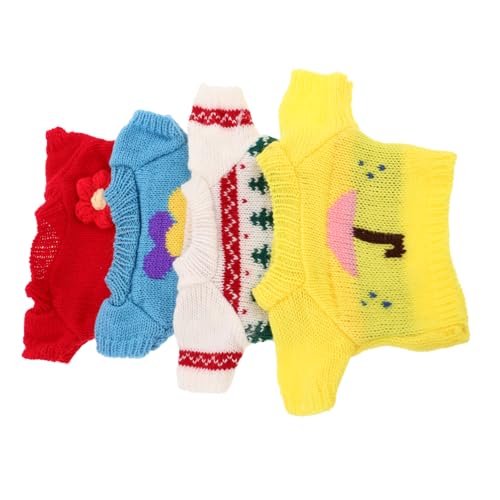 TOYANDONA 4 Stück Teiliges Bär Puppen Outfit mit Weichen Baumwoll Pullovern Austauschbarem Design Leicht und Tragbar Niedliche Häkelfiguren Kleidung für Plüschtiere und Kreatives Kinderspiel TOYANDONA 4 Stück Teiliges Bär Puppen Outfit mit Weichen Baumwoll Pullovern Austauschbarem Design Leicht und Tragbar Niedliche Häkelfiguren Kleidung für Plüschtiere und Kreatives Kinderspiel von TOYANDONA