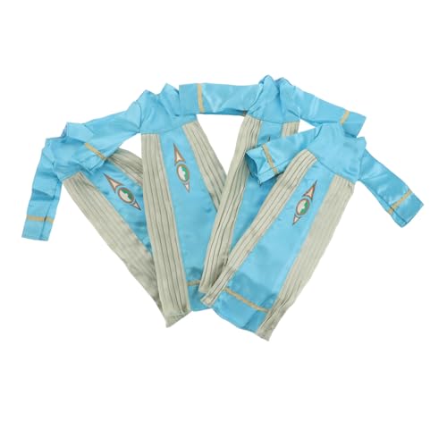 TOYANDONA 4 Stück Teiliges Set Mini-Puppen Kleidung Arabische Abaya Thobe Outfit Himmelblau Weiche Hautfreundliche Stoffe Modestisches Islamisches Design Für Sammlerpuppen Festliche Anlässe TOYANDONA 4 Stück Teiliges Set Mini-Puppen Kleidung Arabische Abaya Thobe Outfit Himmelblau Weiche Hautfreundliche Stoffe Modestisches Islamisches Design Für Sammlerpuppen Festliche Anlässe von TOYANDONA