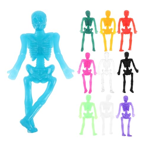TOYANDONA 40 Stück Teiliges Dehnbarer Mini Skelett Spielzeuge aus Weichem TPR Haftende Halloween Deko und Scherzartikel für Partygeschenke und Mitgebsel für Spaßige Streiche und Kreative TOYANDONA 40 Stück Teiliges Dehnbarer Mini Skelett Spielzeuge aus Weichem TPR Haftende Halloween Deko und Scherzartikel für Partygeschenke und Mitgebsel für Spaßige Streiche und Kreative von TOYANDONA