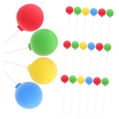 TOYANDONA 40 Stück Teiliges Mini Luftballon Cake Topper aus Bunten Runden Tonkugeln Stabile Tortendeko für und Kuchen Vielseitig Einsetzbar für Geburtstage Familienfeiern und Kleine Partys TOYANDONA 40 Stück Teiliges Mini Luftballon Cake Topper aus Bunten Runden Tonkugeln Stabile Tortendeko für und Kuchen Vielseitig Einsetzbar für Geburtstage Familienfeiern und Kleine Partys von TOYANDONA