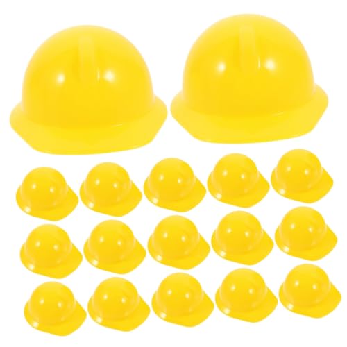 TOYANDONA 40 Stück Teiliges Miniatur Bauhelm aus Robustem Kunststoff Glatte Oberfläche Vielseitig als Puppenhut und Dekoration für Geburtstagsfeiern Sicher und Langlebig für Miniatur deko TOYANDONA 40 Stück Teiliges Miniatur Bauhelm aus Robustem Kunststoff Glatte Oberfläche Vielseitig als Puppenhut und Dekoration für Geburtstagsfeiern Sicher und Langlebig für Miniatur deko von TOYANDONA