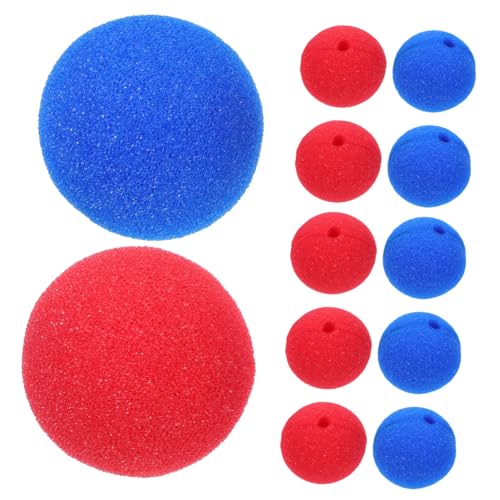 TOYANDONA 40Stücke Clownnasen Lustige Requisiten für Partys und Feiertage Durchmesser Rote und Blaue für Halloween und Weihnachten TOYANDONA 40Stücke Clownnasen Lustige Requisiten für Partys und Feiertage Durchmesser Rote und Blaue für Halloween und Weihnachten von TOYANDONA