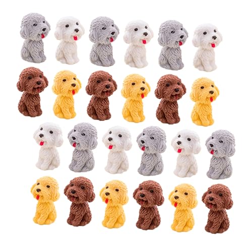 TOYANDONA 48 Stück Hund Radiergummi Radiergummis für Kinderschreibtisch Radierwechsel Fun Eraser für tpr von TOYANDONA