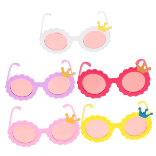 TOYANDONA 5 Paare Mini Puppen Sonnenbrillen Kunststoff Bunte Farbverlauf Gläser Puppenhaus Brillen Langlebige Puppen Accessoires Dekorative Doll Sunglasses TOYANDONA 5 Paare Mini Puppen Sonnenbrillen Kunststoff Bunte Farbverlauf Gläser Puppenhaus Brillen Langlebige Puppen Accessoires Dekorative Doll Sunglasses von TOYANDONA