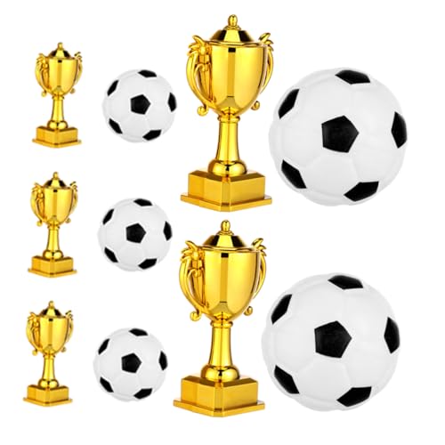 TOYANDONA 5 Sätze Mini Fußball Trophäe aus Kunststoff Dekorative Trophäen für Sportpartys und Geburtstagsfeiern für Fußballenthusiasten TOYANDONA 5 Sätze Mini Fußball Trophäe aus Kunststoff Dekorative Trophäen für Sportpartys und Geburtstagsfeiern für Fußballenthusiasten von TOYANDONA
