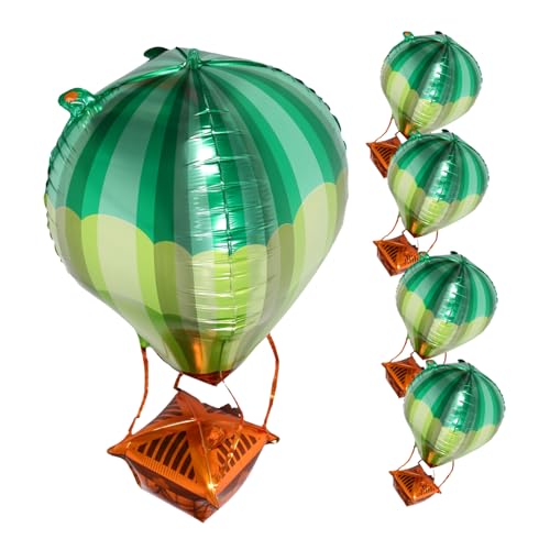 TOYANDONA 5 Stück Heißluftballon Folienballons Große Aluminiumfolie Dekoration für Geburtstagsfeiern Hochzeiten Babypartys Feiertagsfeiern Einzigartiger Blickfang für Eventgestaltung TOYANDONA 5 Stück Heißluftballon Folienballons Große Aluminiumfolie Dekoration für Geburtstagsfeiern Hochzeiten Babypartys Feiertagsfeiern Einzigartiger Blickfang für Eventgestaltung von TOYANDONA